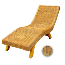 Load image into Gallery viewer, LAKE MALAWI NATURAL RATTAN LOUNGE
