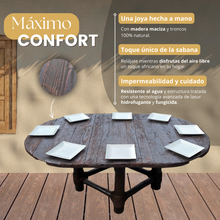 Load image into Gallery viewer, MESA DE COMEDOR VIÑAMARFIL
