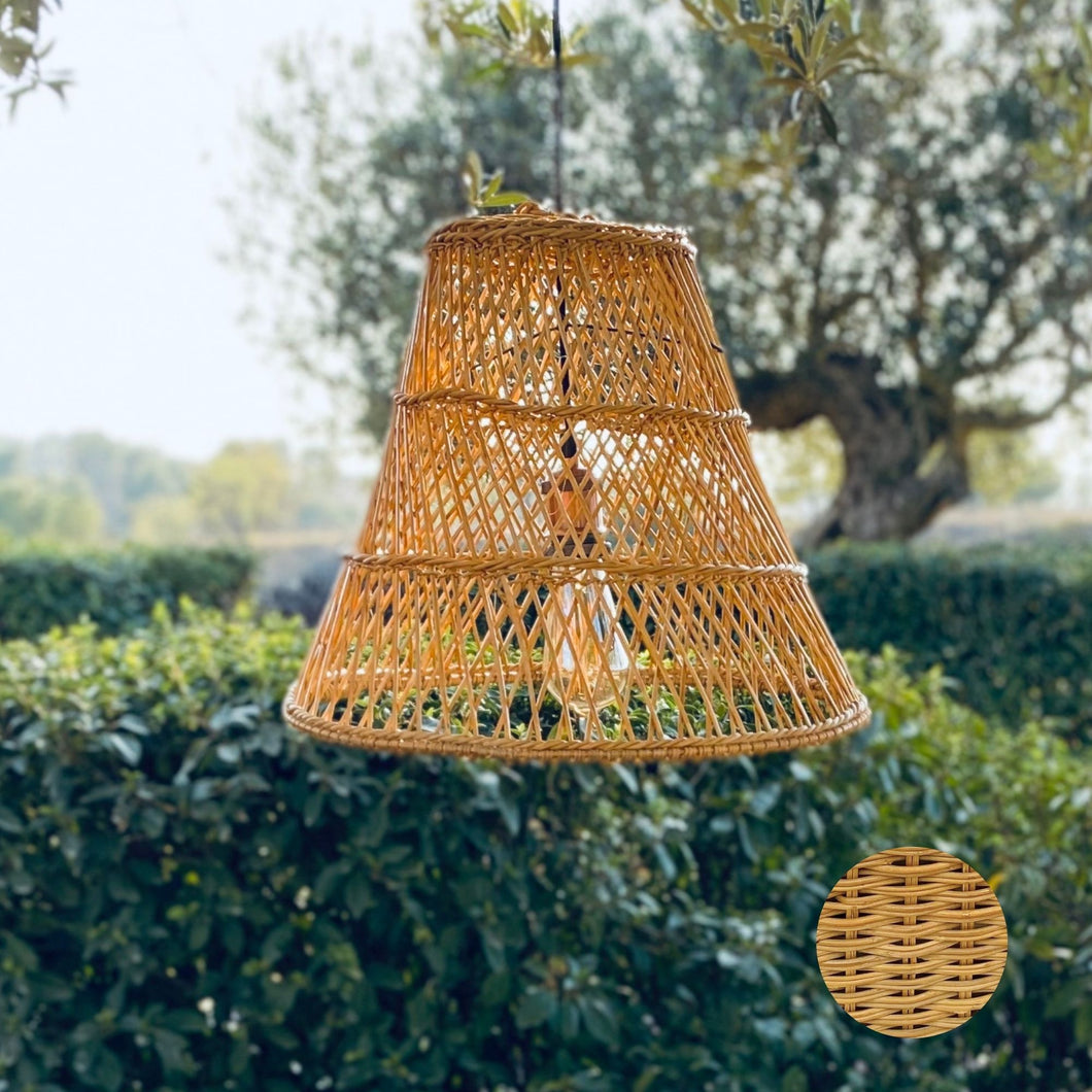 NATURAL RATTAN LAMPS FROM MALAWI