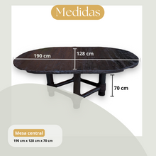 Load image into Gallery viewer, MESA DE COMEDOR VIÑAMARFIL
