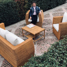 Charger l&#39;image dans la galerie, MAMBA MUEBLES CONJUNTO DE JARDIN MAFUMU DE RATÁN NATURAL SOFAS CONJUNTO DE JARDIN MAFUMU DE RATÁN NATURAL
