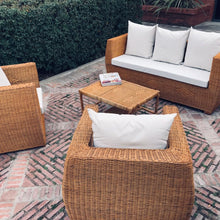 Load image into Gallery viewer, MAMBA MUEBLES CONJUNTO DE JARDIN MAFUMU DE RATÁN NATURAL SOFAS CONJUNTO DE JARDIN MAFUMU DE RATÁN NATURAL
