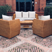 Load image into Gallery viewer, MAMBA MUEBLES CONJUNTO DE JARDIN MAFUMU DE RATÁN NATURAL SOFAS CONJUNTO DE JARDIN MAFUMU DE RATÁN NATURAL
