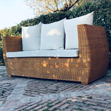 Charger l&#39;image dans la galerie, MAMBA MUEBLES CONJUNTO DE JARDIN MAFUMU DE RATÁN NATURAL SOFAS CONJUNTO DE JARDIN MAFUMU DE RATÁN NATURAL
