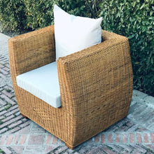 Load image into Gallery viewer, MAMBA MUEBLES CONJUNTO DE JARDIN MAFUMU DE RATÁN NATURAL SOFAS CONJUNTO DE JARDIN MAFUMU DE RATÁN NATURAL
