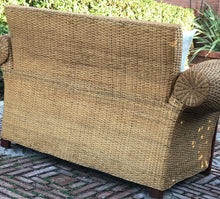 Cargar imagen en el visor de la galería, Muebles en jardín - Mamba muebles SOFAS SOFÁ DOBLE REY ZAZÚ DE RATÁN NATURAL
